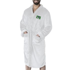 Vancouver Canucks NHL White Out Silk Touch Robe Large/XLarge