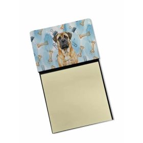 Fawn Mastiff Coworker Watercolor Sticky Note Holder Refillable Dispenser Desk Accessory 3x3 Pad Gift (Option: Default)