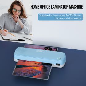 4 In 1 Laminating Machine (Option: blue)