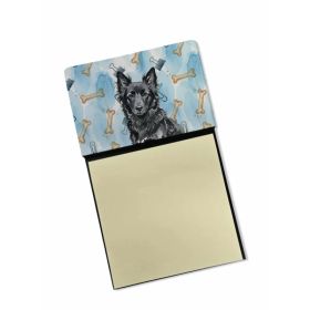 Mudi Coworker Watercolor Sticky Note Holder Refillable Dispenser Desk Accessory 3x3 Pad Gift (Option: Default)