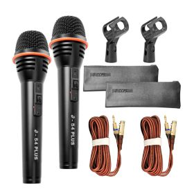 5Core Microphone Dynamic Mic Karaoke Singing Studio XLR Mics Handheld Microfono (Option: 2pieces)