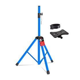 5 Core Speaker Stand Adjustable 31 to 54" PA DJ Tripod Stands Heavy Duty w 35mm Add 132 Lbs (Option: Sky Blue)