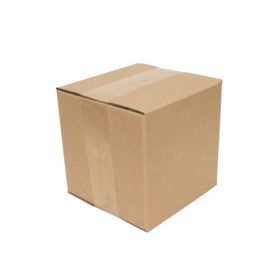 100 Corrugated Paper Boxes 4x4x4' - 10X10X10cm - Yellow (Option: defaulttitle)