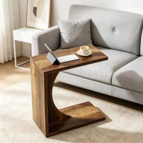 Modern End Table with Adjustable Legs and Feet for Living Room (Option: default title)