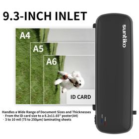 4-in-1 Laminating Machine (Option: Black)