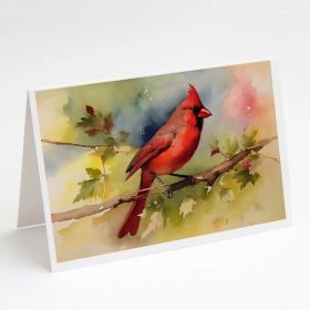 Cardinal Greeting Cards Pack of 8 Blank Cards with Envelopes Whimsical A7 Size 5x7 Blank Note Cards (Option: Default)