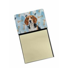 Beagle Coworker Watercolor Sticky Note Holder Refillable Dispenser Desk Accessory 3x3 Pad Gift (Option: Default)