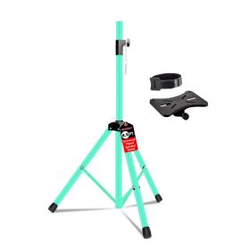 5 Core Speaker Stand Adjustable 31 to 54" PA DJ Tripod Stands Heavy Duty w 35mm Add 132 Lbs (Option: Green)
