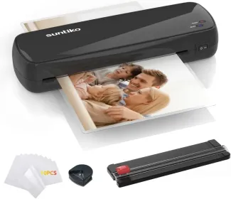 Versatile Laminator Machine,It Has Quick Warm Up, Fast Laminating Documentation And Photos, Increases Their Long Term Color Preservation. Suitabl (Option: Black)