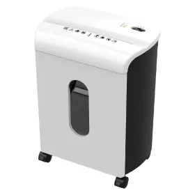 Woolsche Paper Shredder, P-4 Security Level,12-Sheet Cross Cut With 4.76-Gallon Pull Out Bin, Shred Paper And Credit Card/CD For Office Use (Option: white)