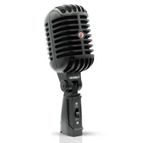 5Core Vintage Microphone Classic Dynamic Professional XLR Studio Retro Style Mic Black - RTRO MIC BLK (Option: RTROMICBLK)