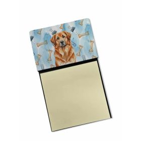 Red Leonberger Coworker Watercolor Sticky Note Holder Refillable Dispenser Desk Accessory 3x3 Pad Gift (Option: Default)