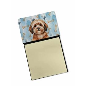 Sable Havanese Coworker Watercolor Sticky Note Holder Refillable Dispenser Desk Accessory 3x3 Pad Gift (Option: Default)