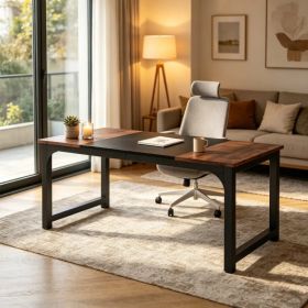 Elegant Office Desk with Easy to Clean for Office (Option: default title)