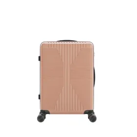 Non-TSA Customs Lock Single 24-inch PP Trolley Case, 24in PP Rose Gold (Option: defaulttitle)