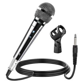 5 CORE Microphone Dynamic Vocal Handheld Mic Cardioid Unidirectional Microfono W On Off Switch + XLR Audio Cable For Singing Karaoke Public Speak (Option: PM111CH)