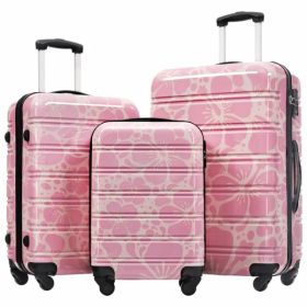 Hardshell Luggage Sets 3 Pcs Spinner Suitcase With TSA Lock Lightweight-20"+24"+28" Luggages (Option: defaulttitle)