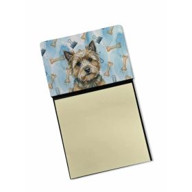 Cairn Terrier Coworker Watercolor Sticky Note Holder Refillable Dispenser Desk Accessory 3x3 Pad Gift (Option: Default)
