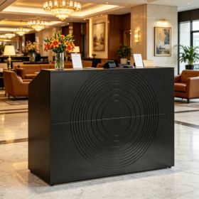 Modern Reception Desk with Adjustable Foot for Office (Option: default title)