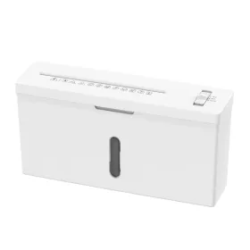 Woolsche Quiet Compact Paper Shredder,2-Sheet Cross Cut , 1.05 Gallon Basket, P5 Security Level Cutting Machine Universal Office School Home Desk (Option: white)
